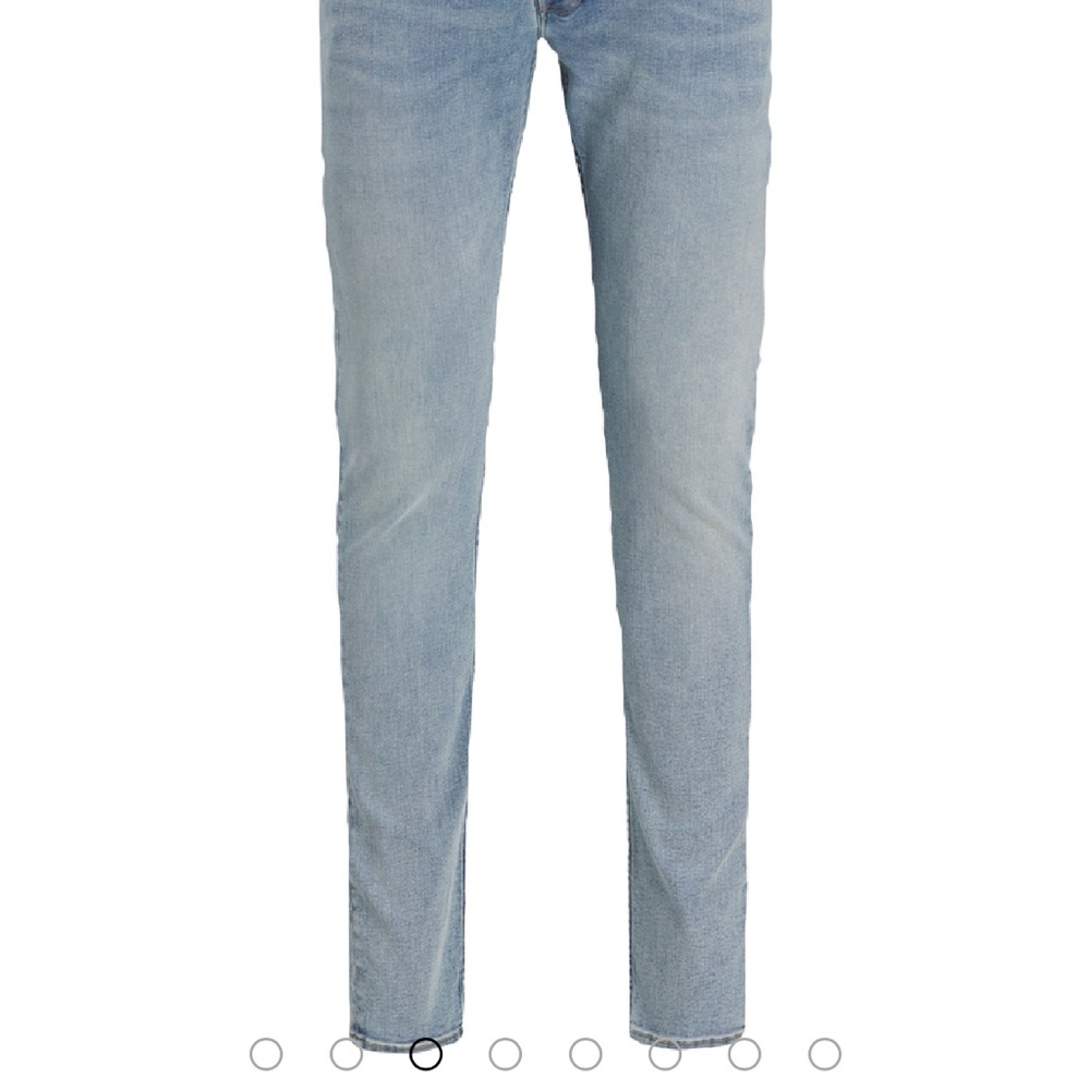 Jack & Jones Men's Sky Blue Skinny Jeans